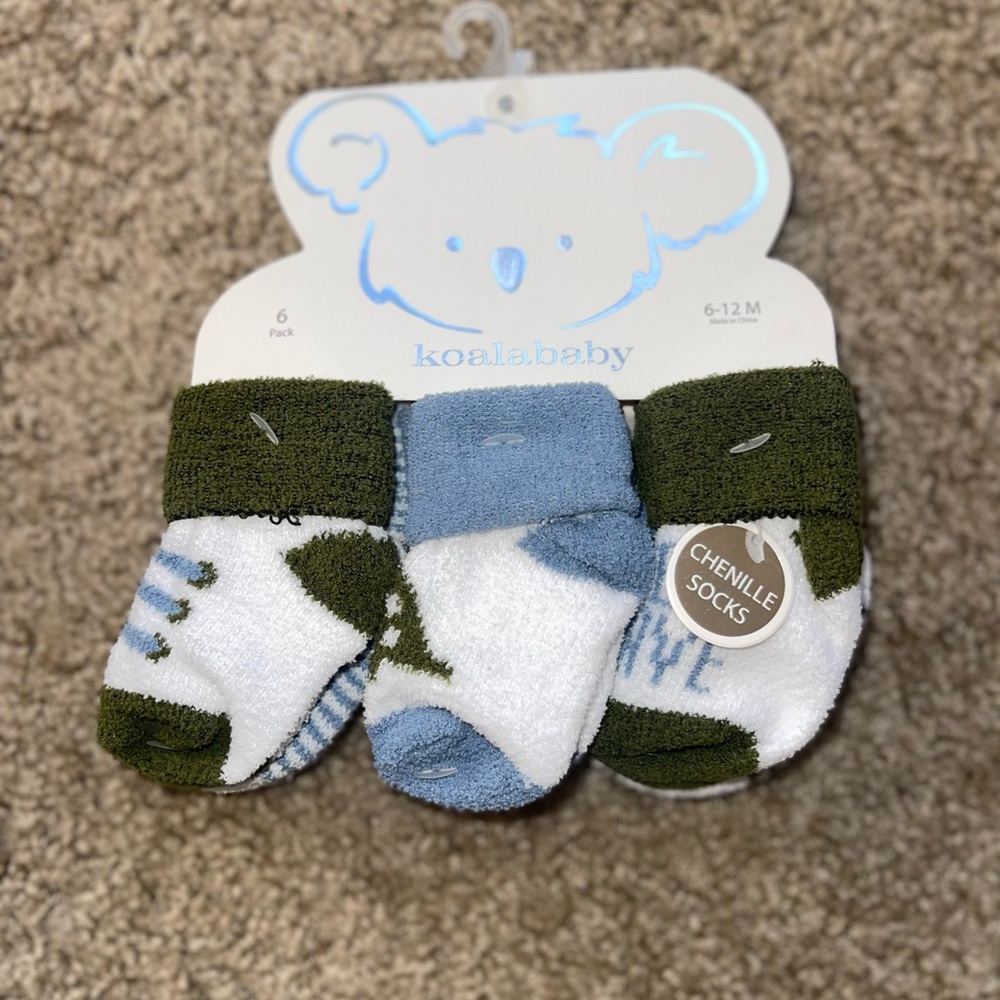 Koala Baby Chenille Socks Set